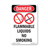 Flammable Liquids No Smoking