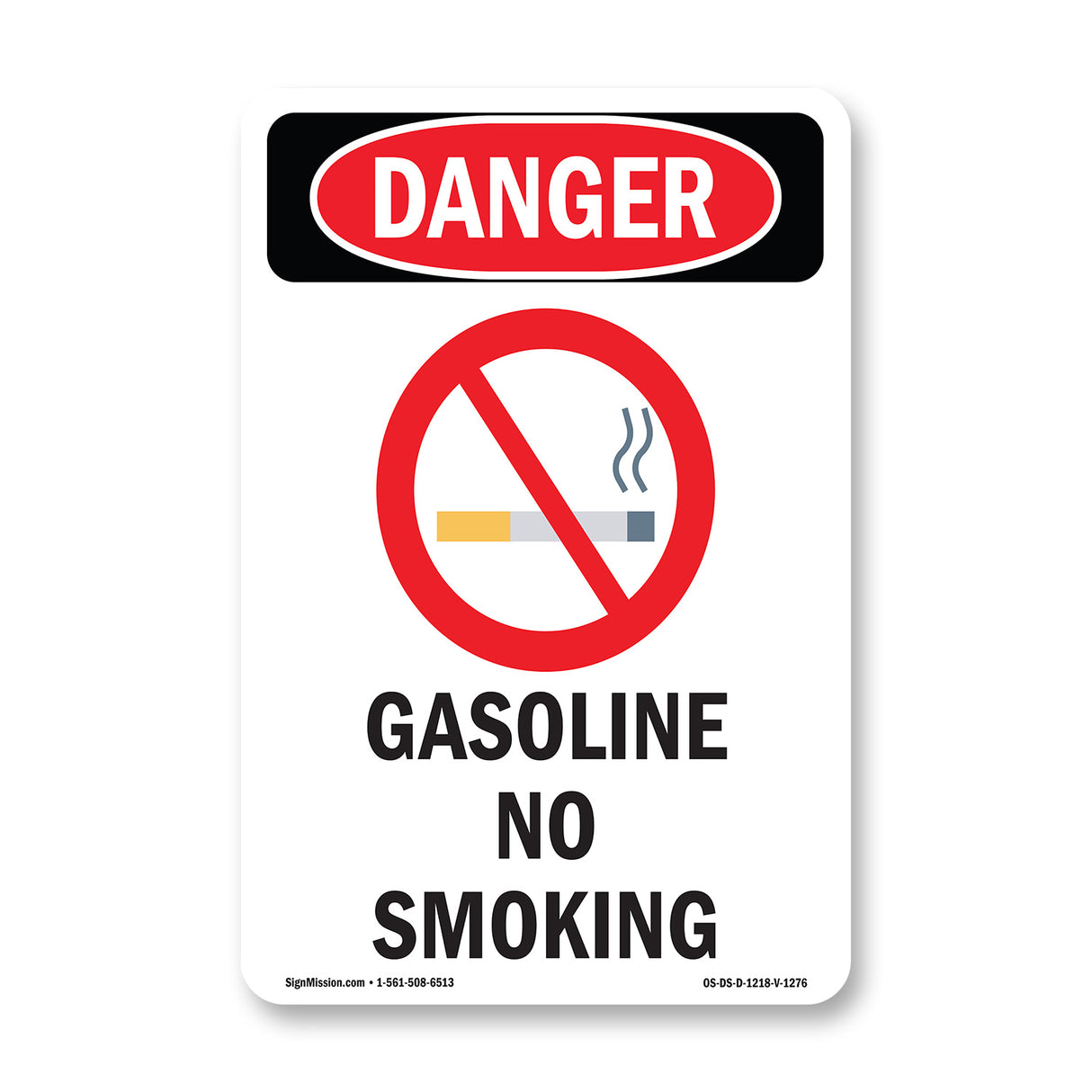 Gasoline No Smoking