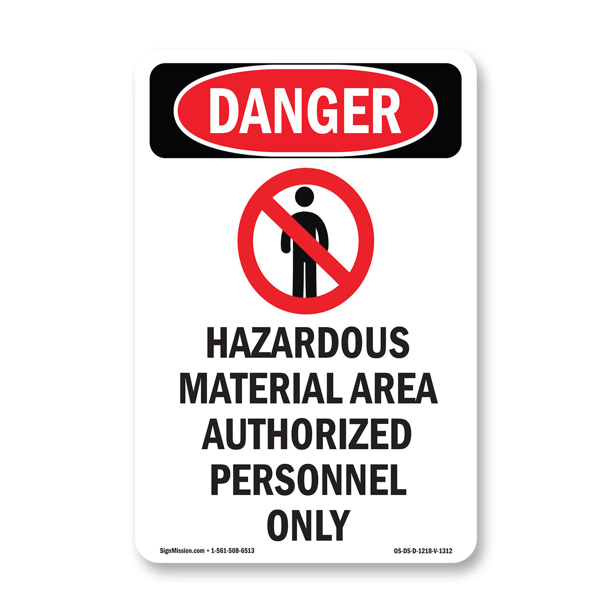 Hazardous Material Area Authorized Personnel