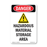 Hazardous Material Storage Area