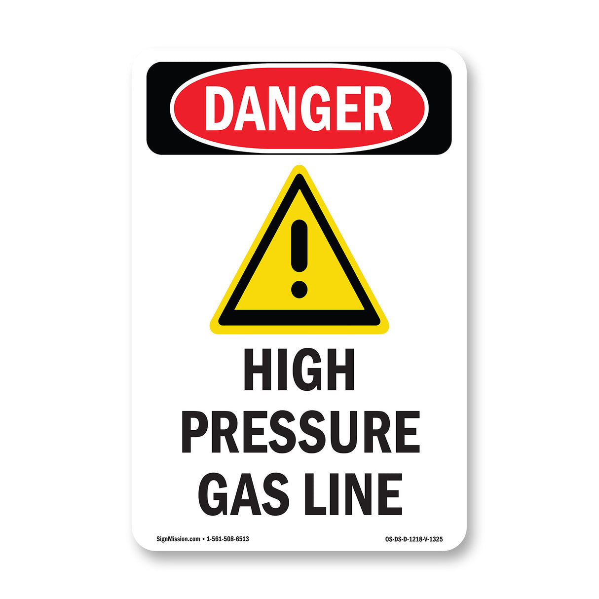 High Pressure Gas Line