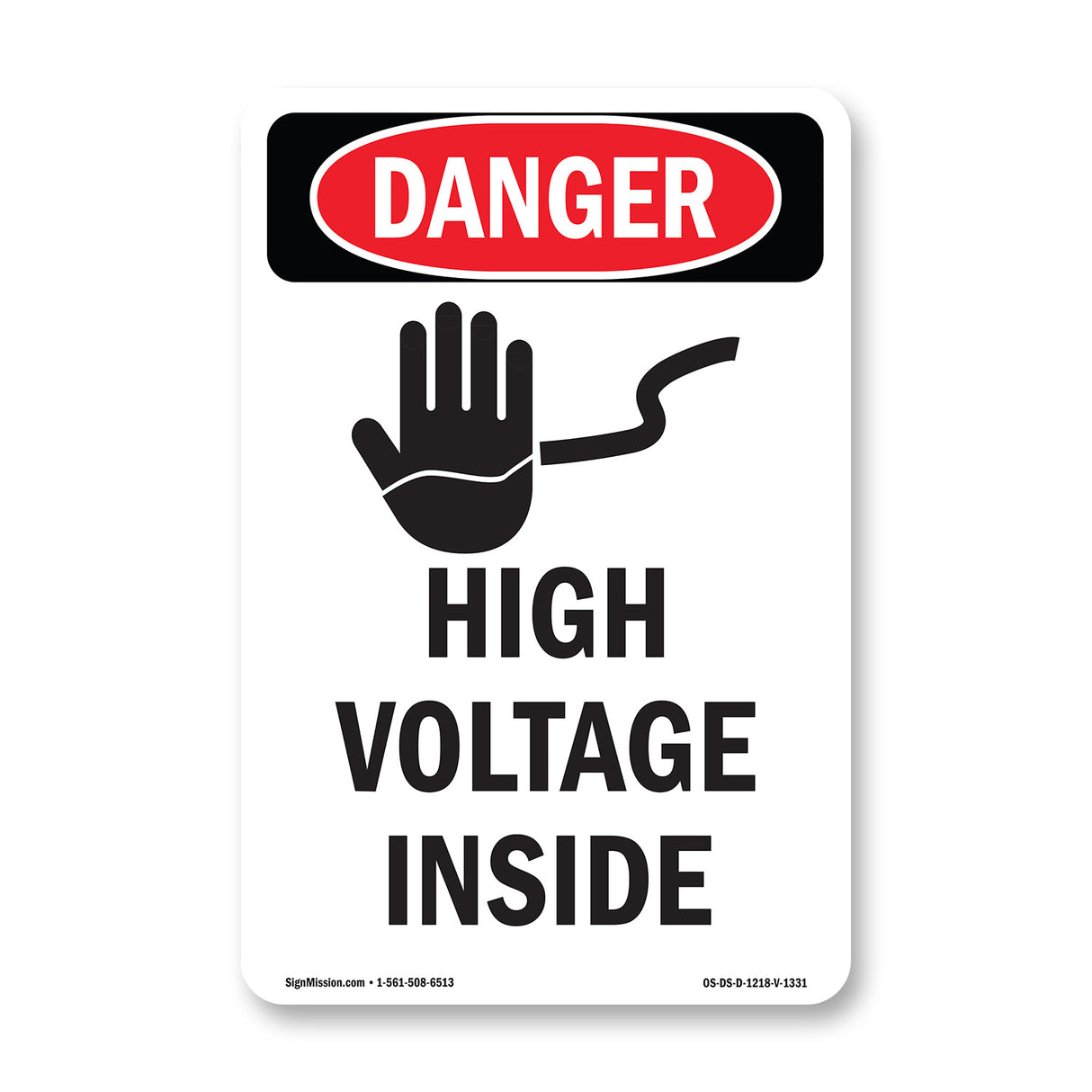 High Voltage Inside