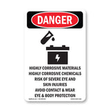 Highly Corrosive Materials Chemicals
