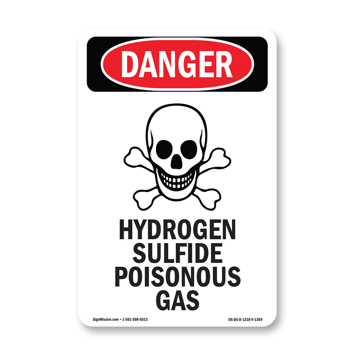 Hydrogen Sulfide Poisonous Gas