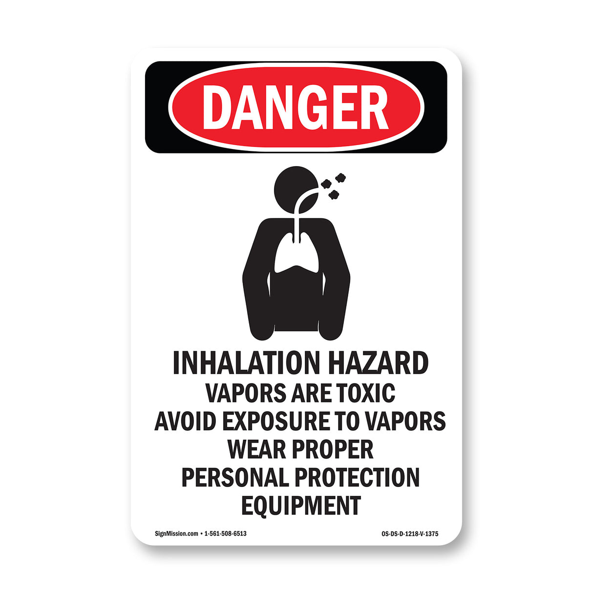 Inhalation Hazard Vapors Toxic