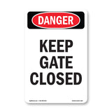 Keep Gate Closed