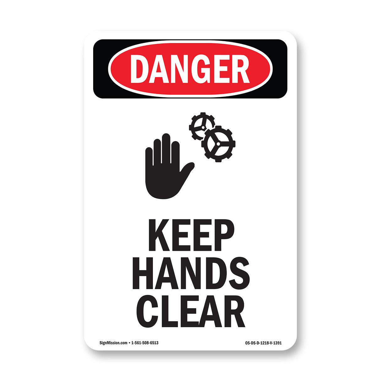 Keep Hands Clear