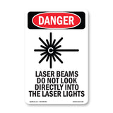 Laser Beams Look Directly Lights