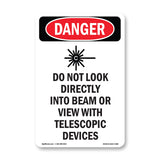 Do Not Look Directly Into Class IIIb Laser