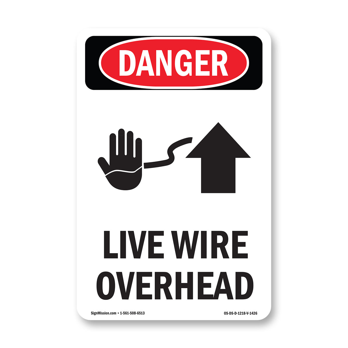 Live Wire Overhead