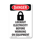 Lockout Electricity Before Working