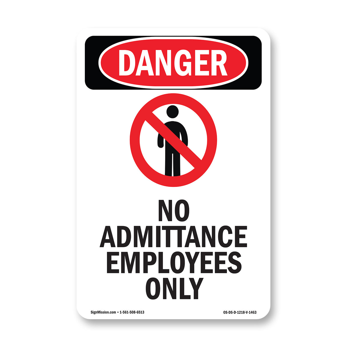 No Admittance Employees Only