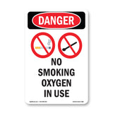 No Smoking Oxygen In Use