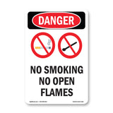 No Smoking No Open Flames