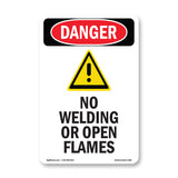 No Welding Or Open Flames