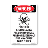 Pesticide Storage Area