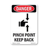 Pinch Point Keep Back