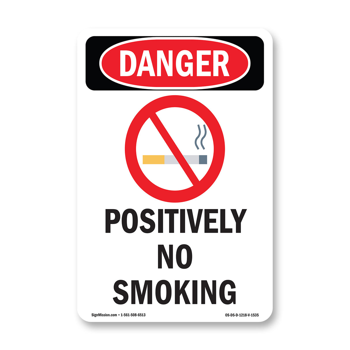 Positively No Smoking