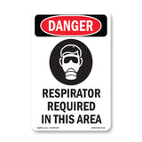 Respirator Required In This Area