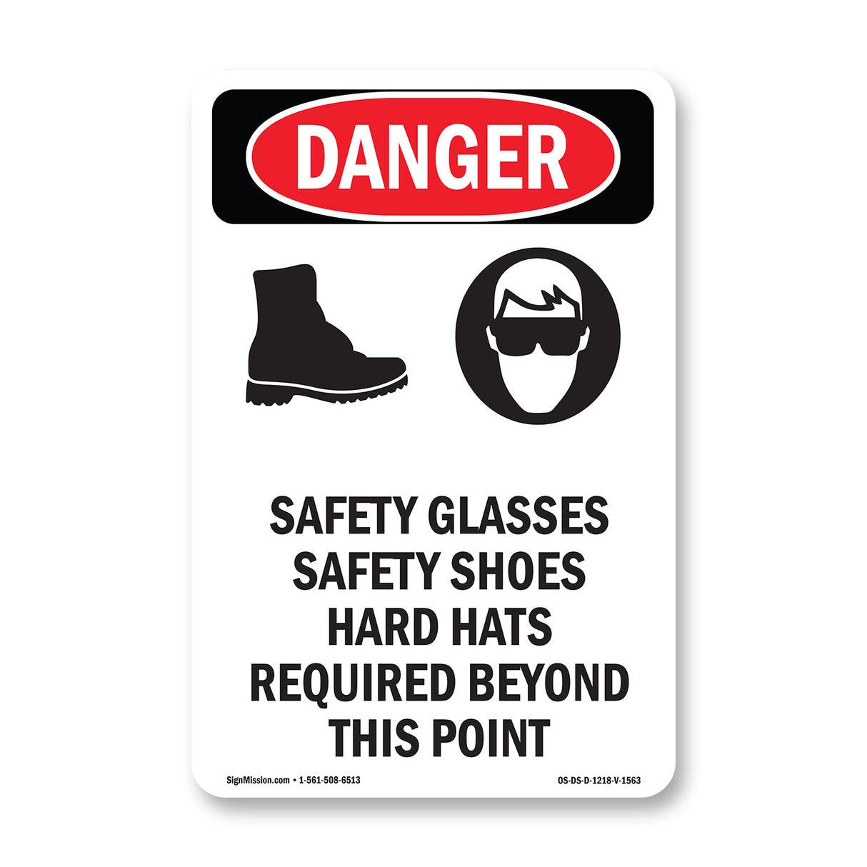 Safety Glasses Safety Shoes Hard Hats