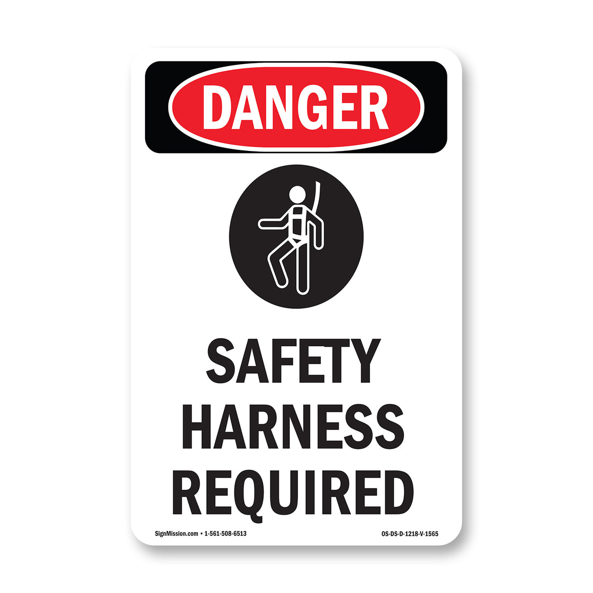 Safety Harness Required