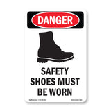 Safety Shoes Must Be Worn