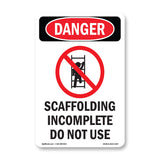 Scaffolding Incomplete Do Not Use