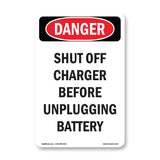 Shut Off Charger Before Unplugging Battery