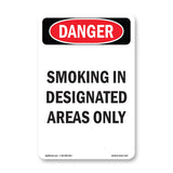 Smoking In Designated Areas Only