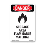 Storage Area Flammable Material
