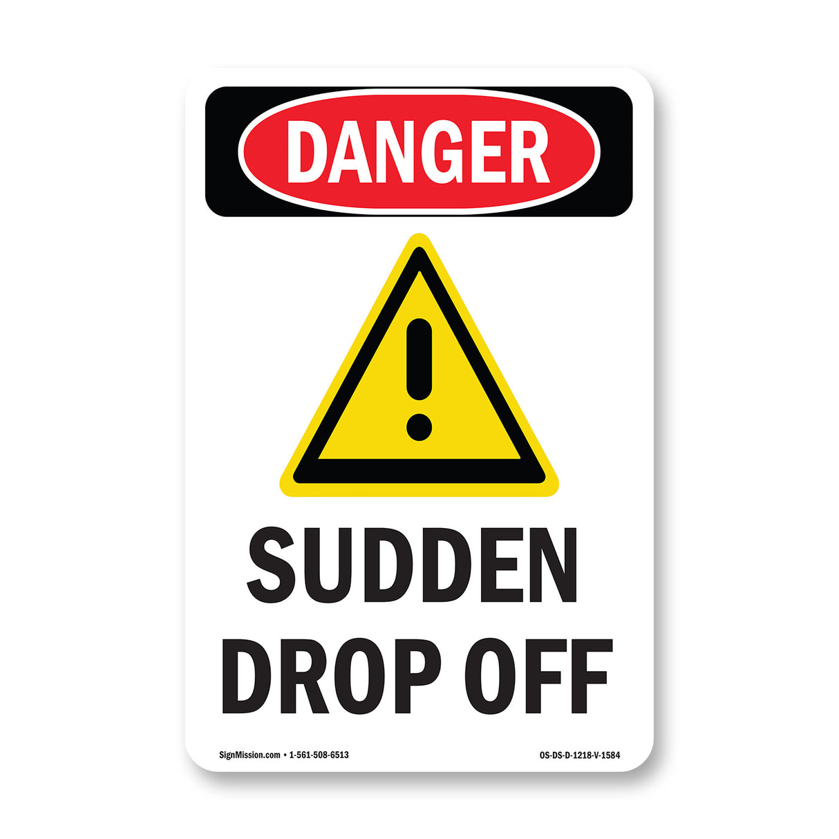 Sudden Drop Off