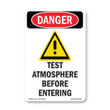 Test Atmosphere Before Entering