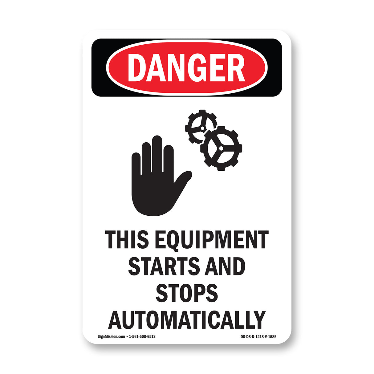 Equipment Starts And Stops Automatically