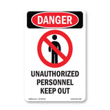 Unauthorized Personnel Keep Out