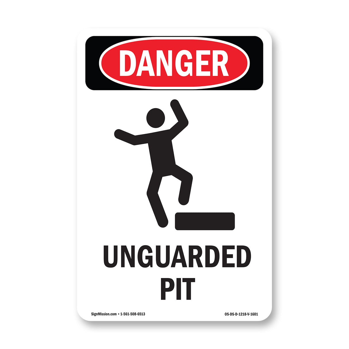 Unguarded Pit