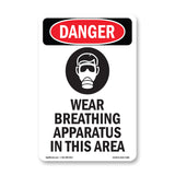 Wear Breathing Apparatus In This Area
