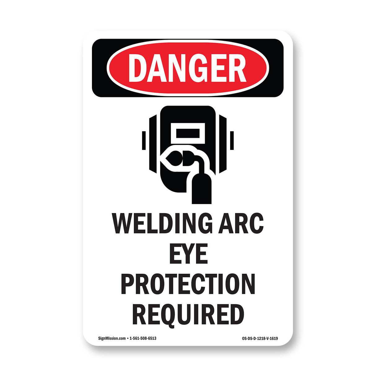 Welding Arc Eye Protection Required