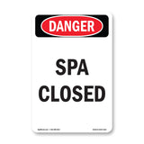 Spa Closed