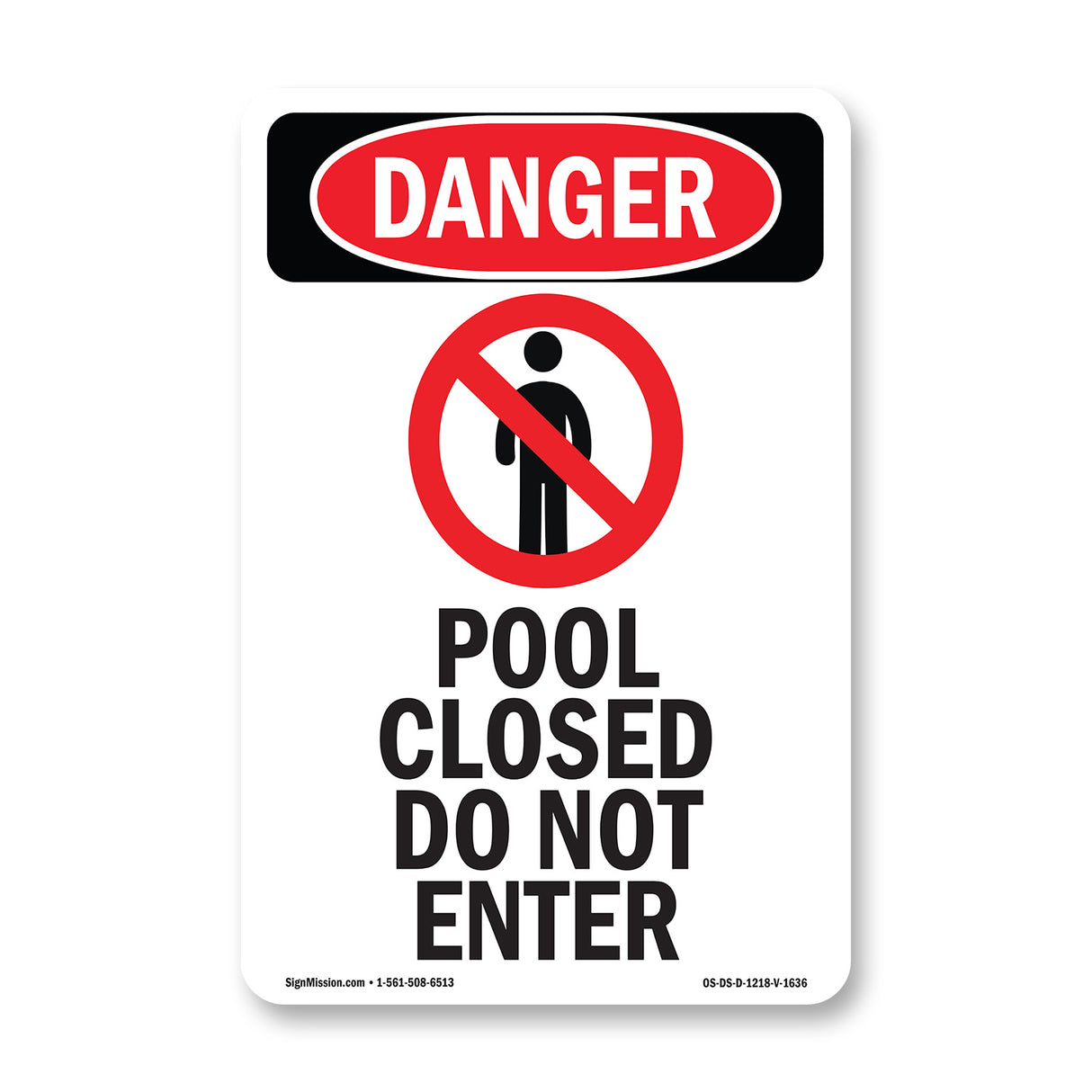 Pool Closed Do Not Enter