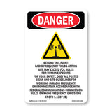 Beyond This Point Radio Frequency Fields