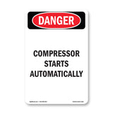 Compressor Starts Automatically