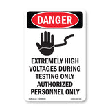 Extremely High Voltages During Testing