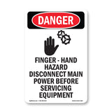 Finger - Hand Hazard