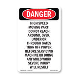 High Speed Moving Part