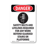 Safety Belts And Lifelines Required
