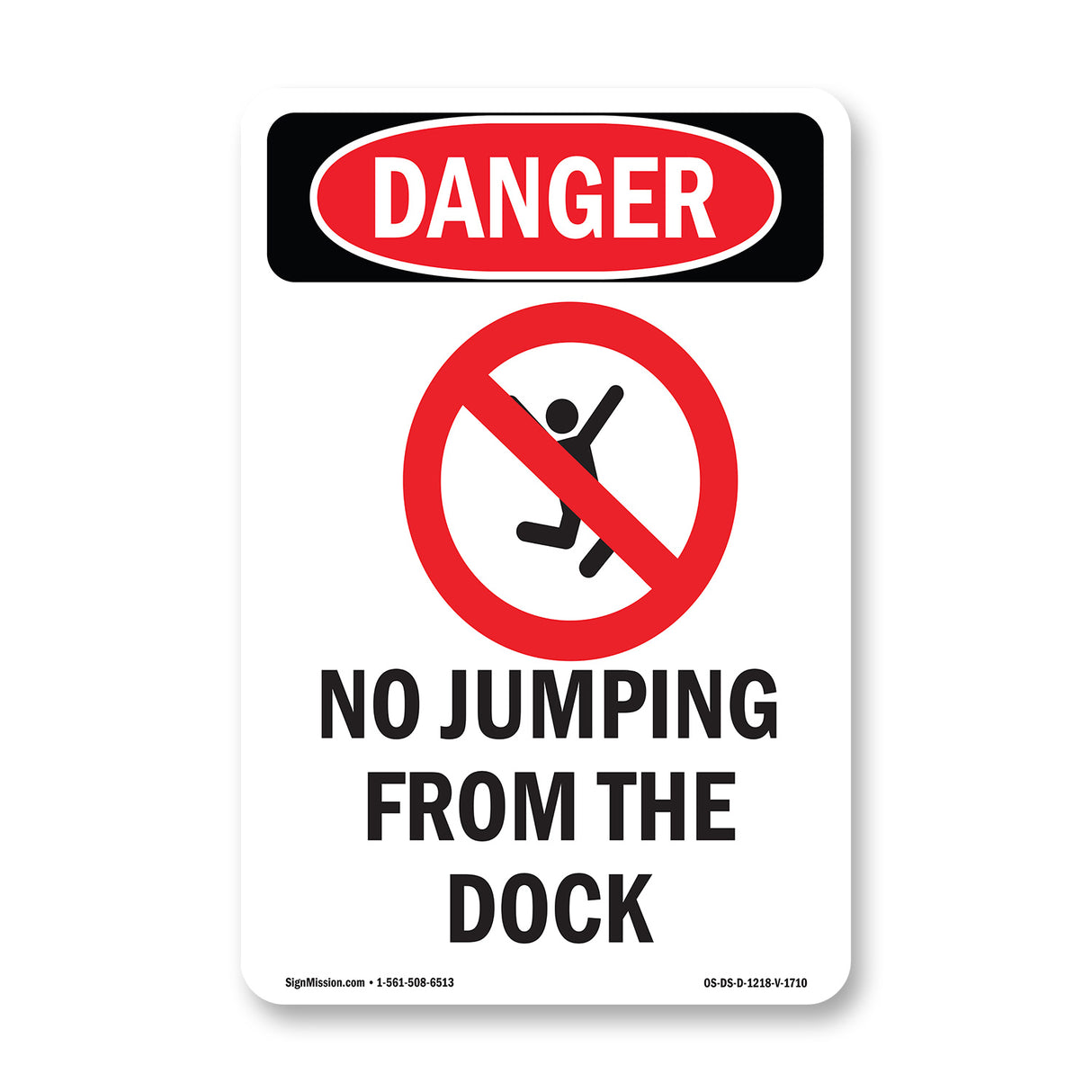 No Jumping From The Dock