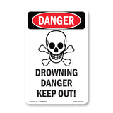 Drowning Danger Keep Out!