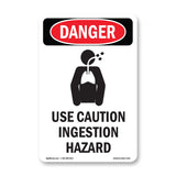 Use Caution Ingestion Hazard