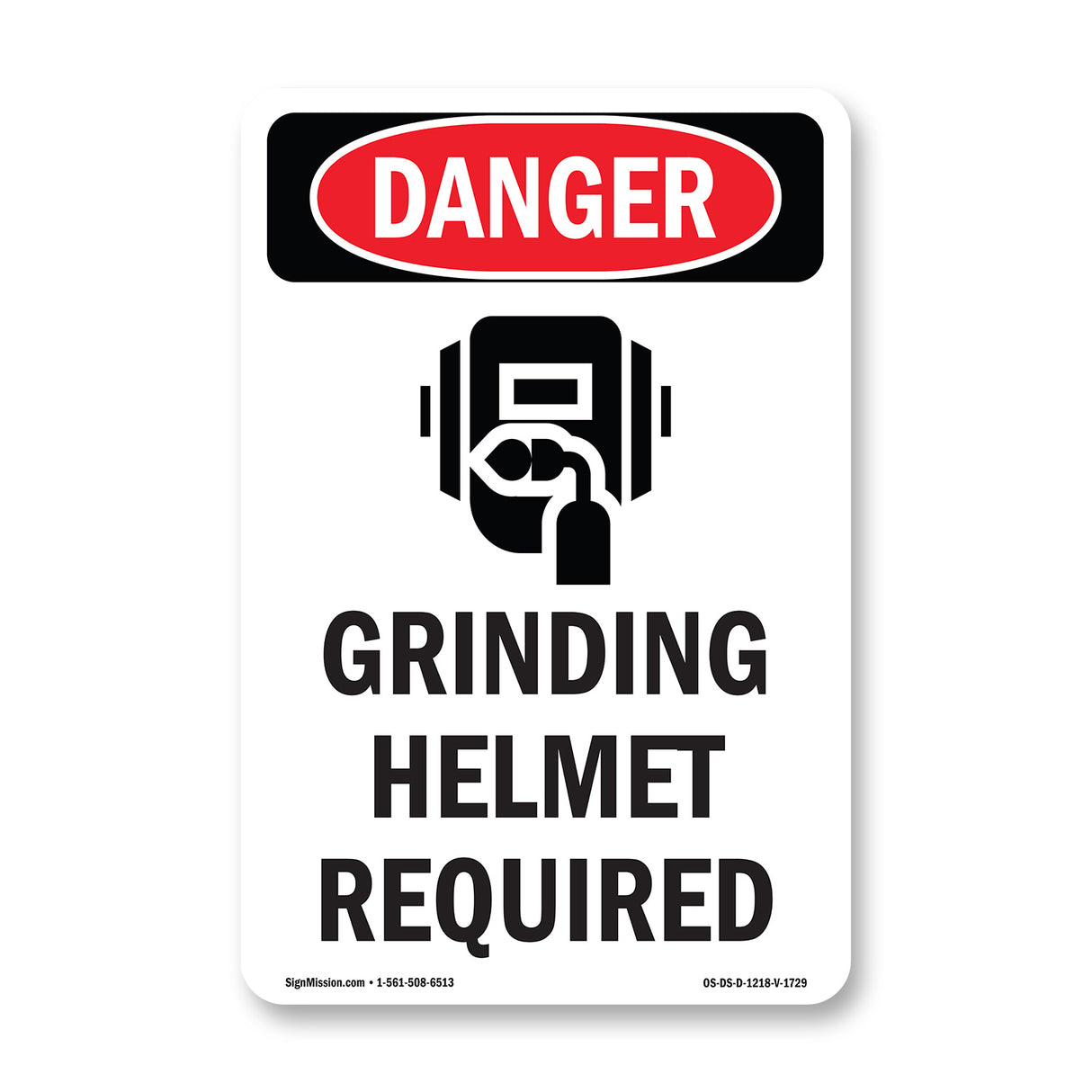 Grinding Helmet Required