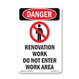Renovation Work Do Not Enter Work Area